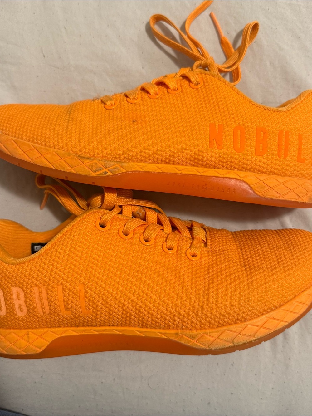 NOBULL Low-Profile Trainer in Vibrant Orange
